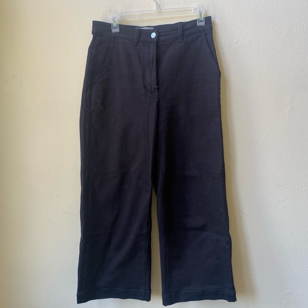 Everlane Wide Leg Black Pants
